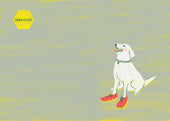 幾何学模様から手描きのイラスト