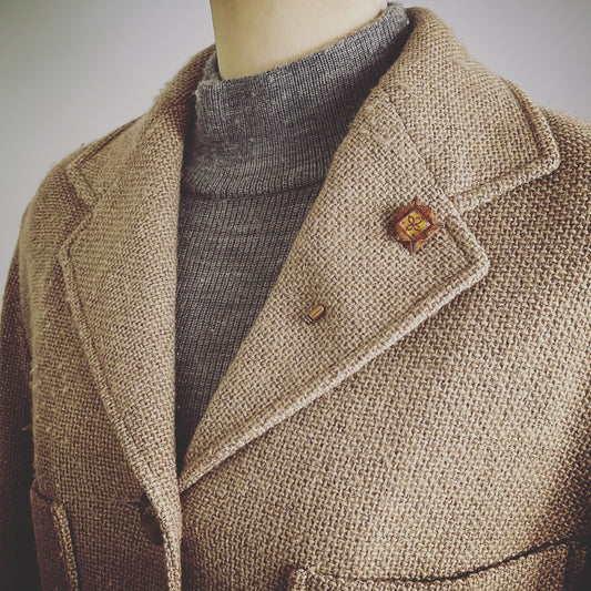 ハットピン メッシュ 四角 アンティーク風 TAMARUSAN