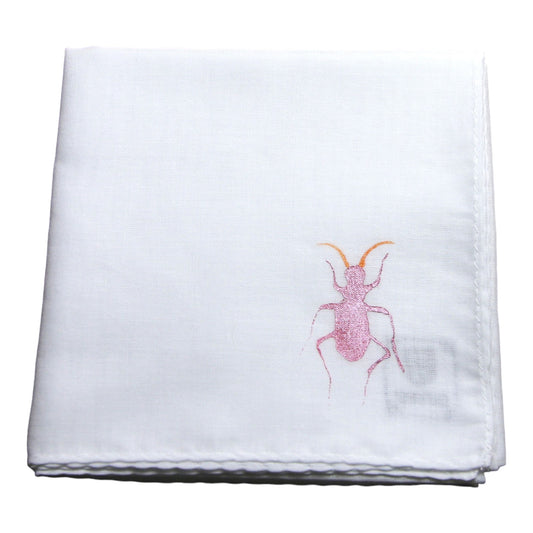 ハンミョウ ハンカチ ハンドプリント TAMARUSAN