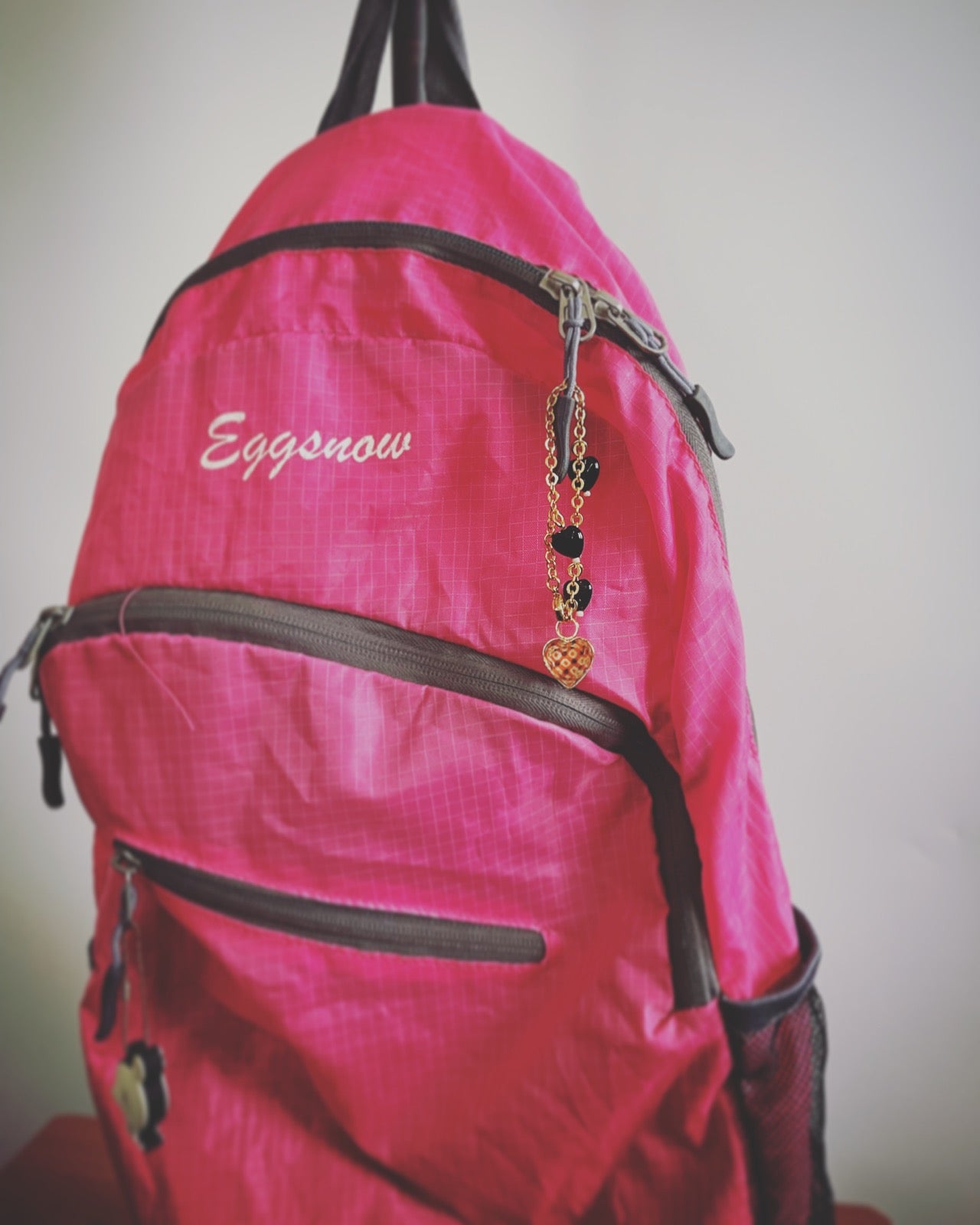 バッグチャーム ハート オレンジ TAMARUSAN