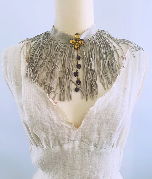 ネックレス ベージュ 珊瑚 バラ TAMARUSAN