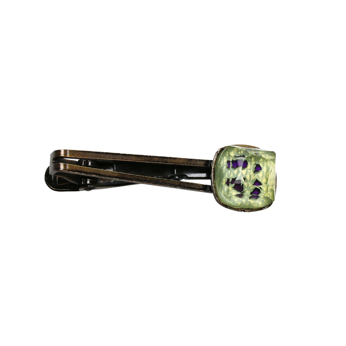 ネクタイピン グレー 四角 TAMARUSAN