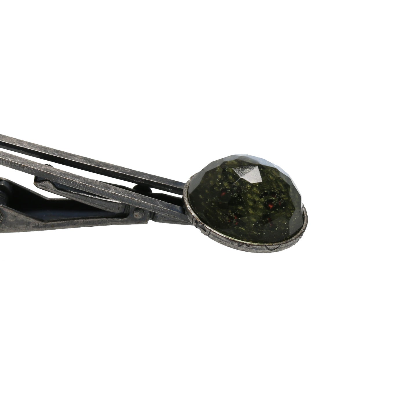 ネクタイピン 黒 シンプル ボタン 贈り物 TAMARUSAN