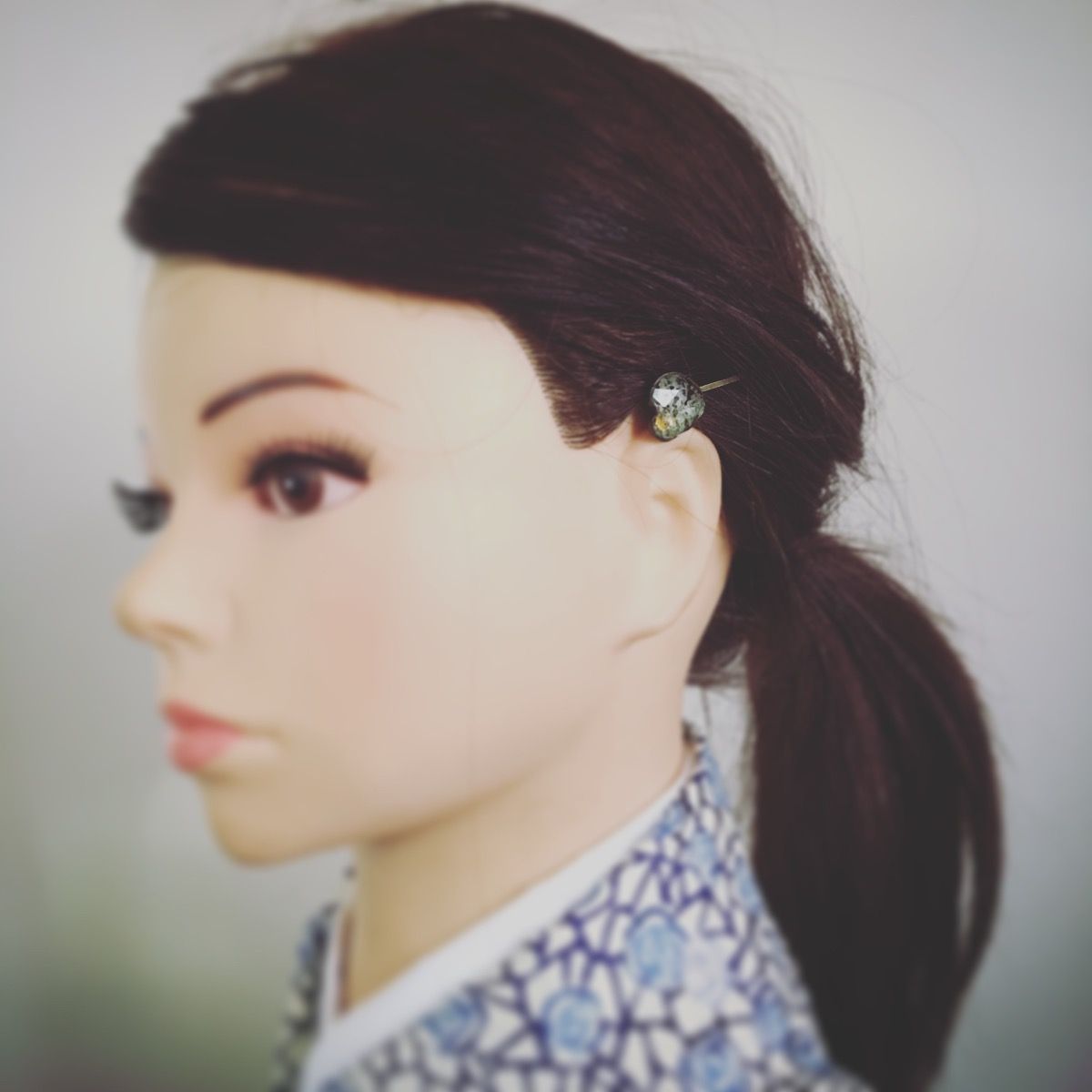 ヘアピン 丸 マルチカラー ジャングル TAMARUSAN