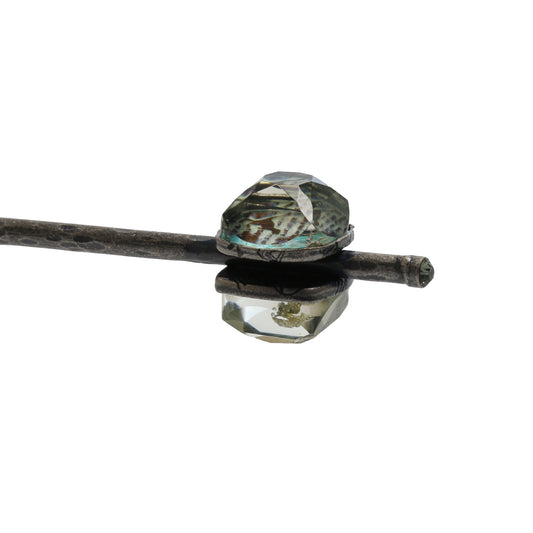 玉かんざし 恐竜 紺 一本挿し TAMARUSAN