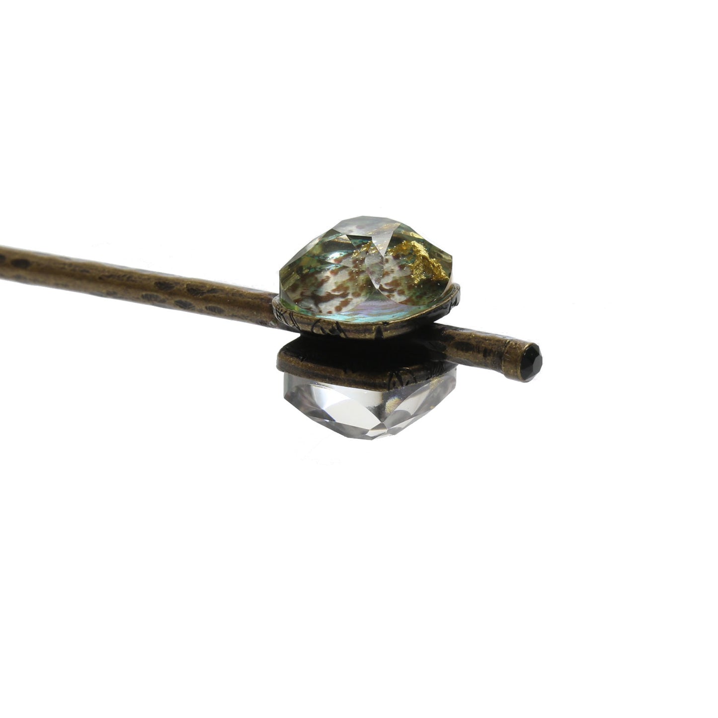 一本挿し 玉かんざし 恐竜 緑 TAMARUSAN