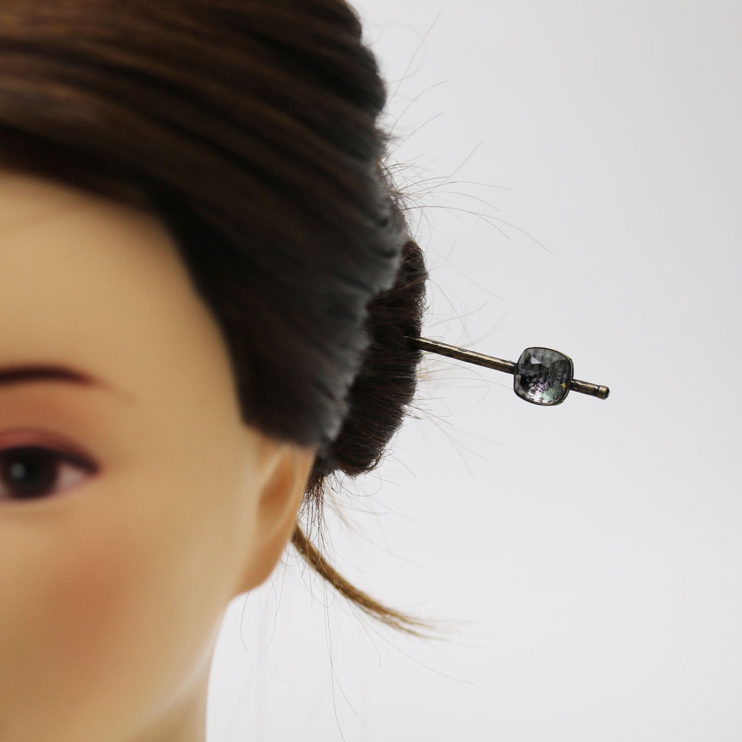 一本挿し 玉かんざし 恐竜 緑 TAMARUSAN