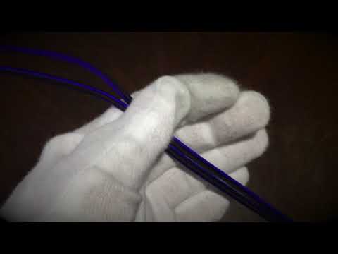 組紐ループタイの使い方