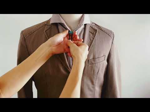 組紐ループタイの使い方