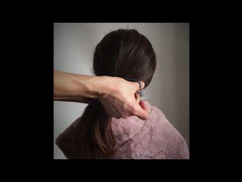 ヘアゴムのつけ方