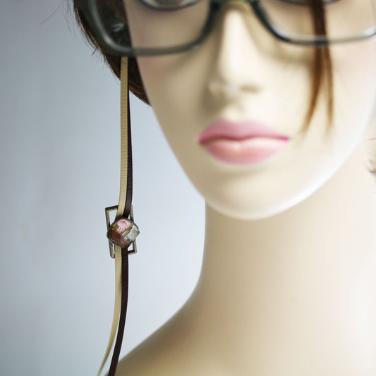 グラスコード 革紐 ベージュ 茶色 建築 設計図 TAMARUSAN