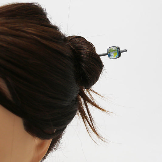 玉かんざし 建築設計図 水色 TAMARUSAN