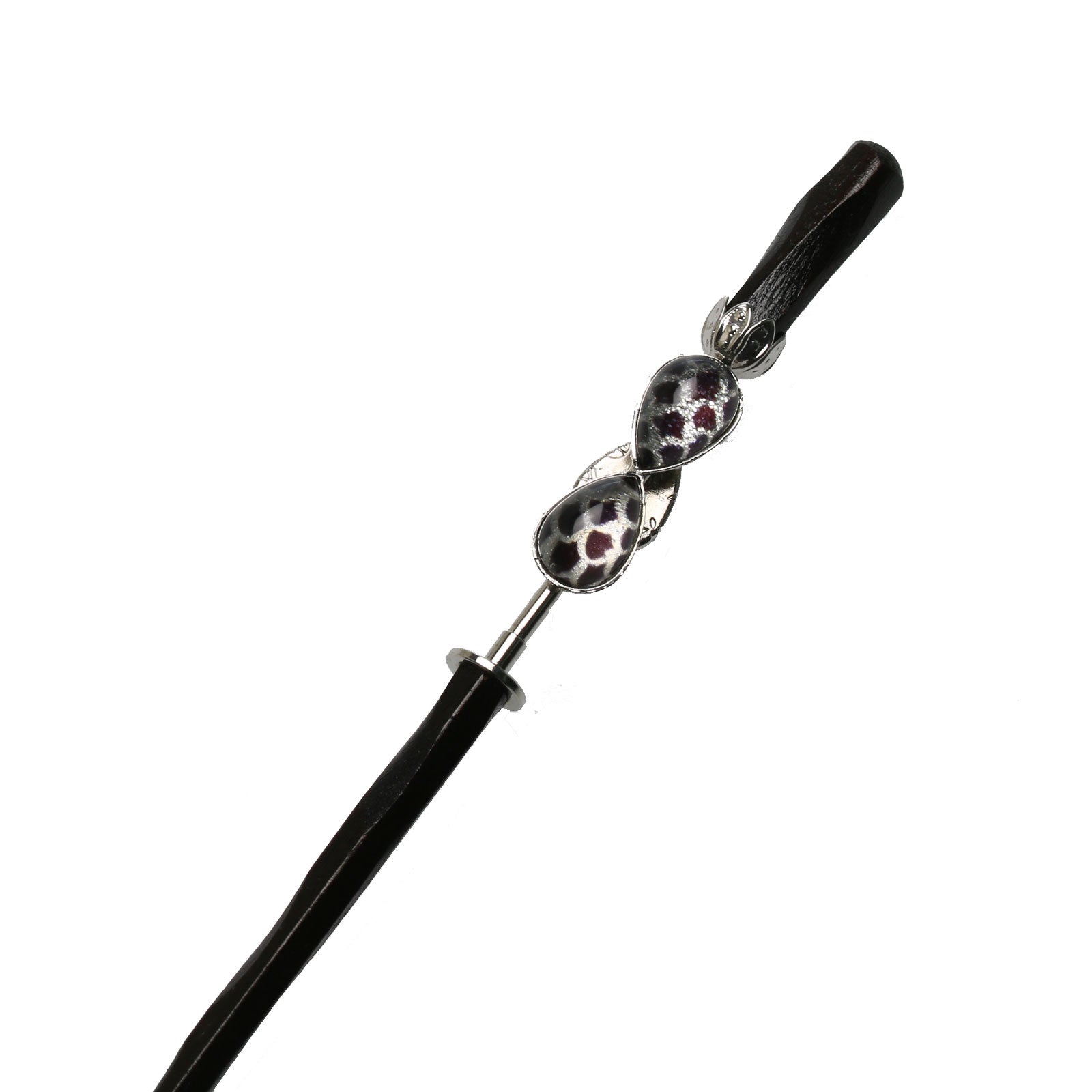 木製かんざし 着せ替え 鱗 紺 TAMARUSAN