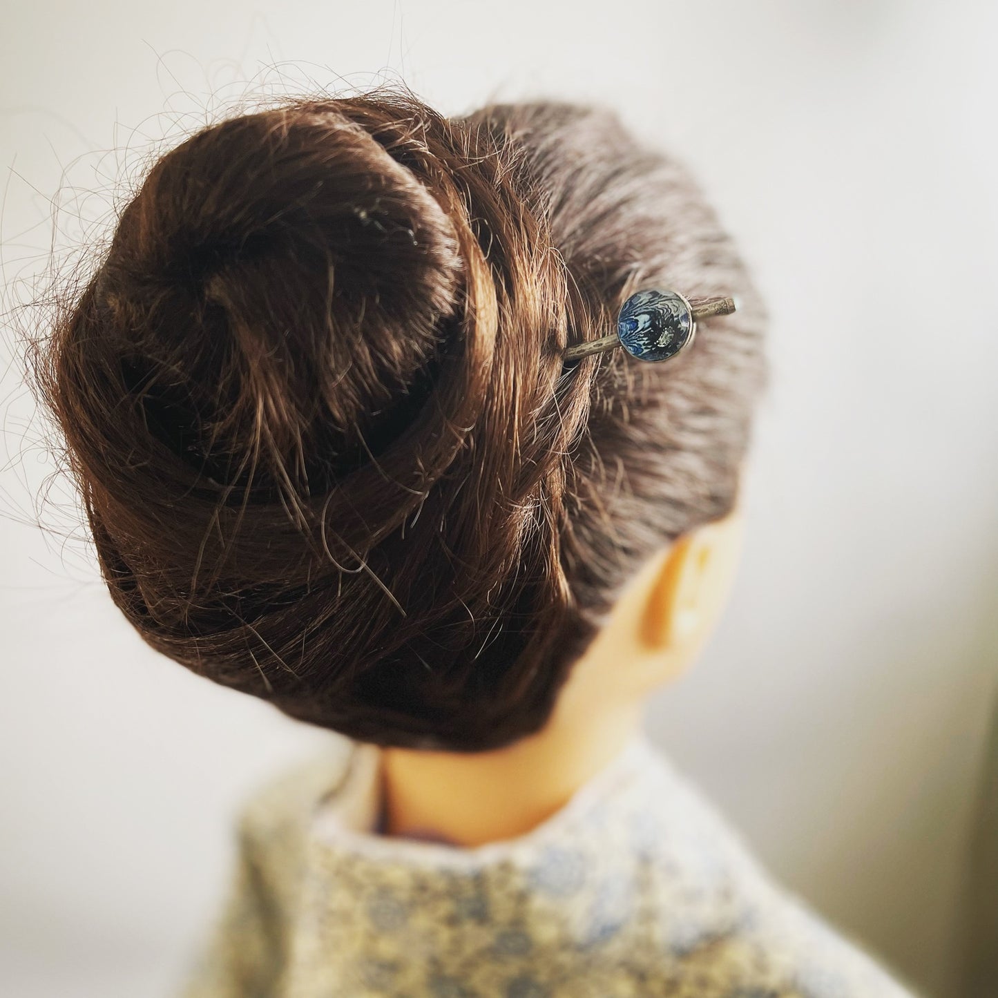 玉かんざし 青 マーブル メンズ TAMARUSAN