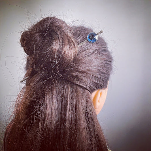 玉かんざし 青 マーブル メンズ TAMARUSAN