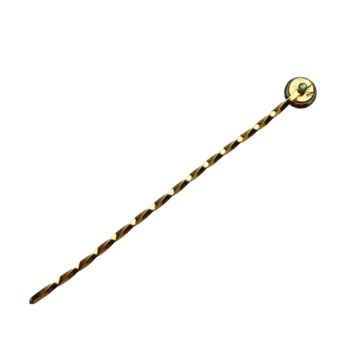玉かんざし ピンク 24金 TAMARUSAN