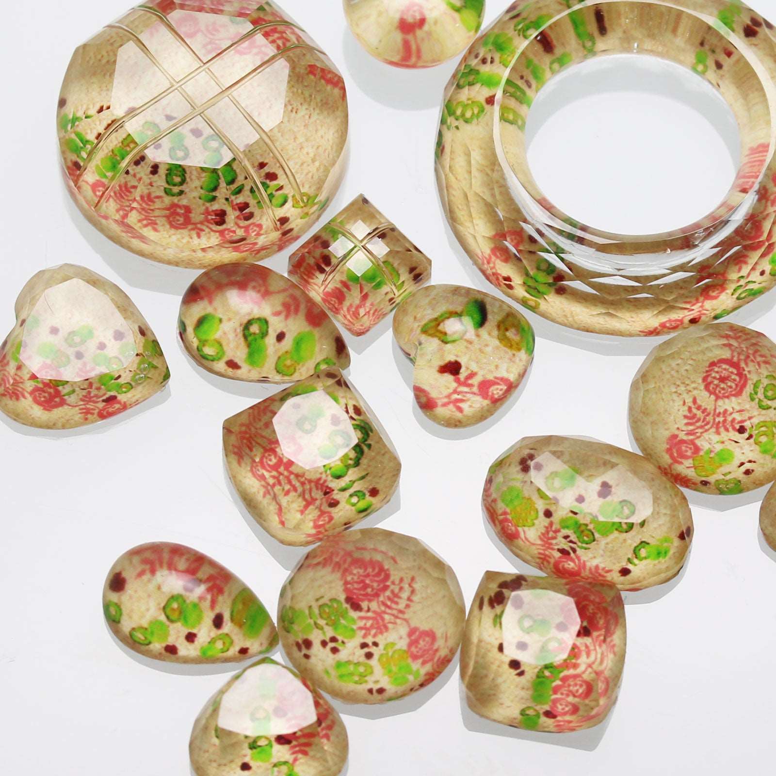 かんざし 着せ替え バラの木 和風 木製 TAMARUSAN