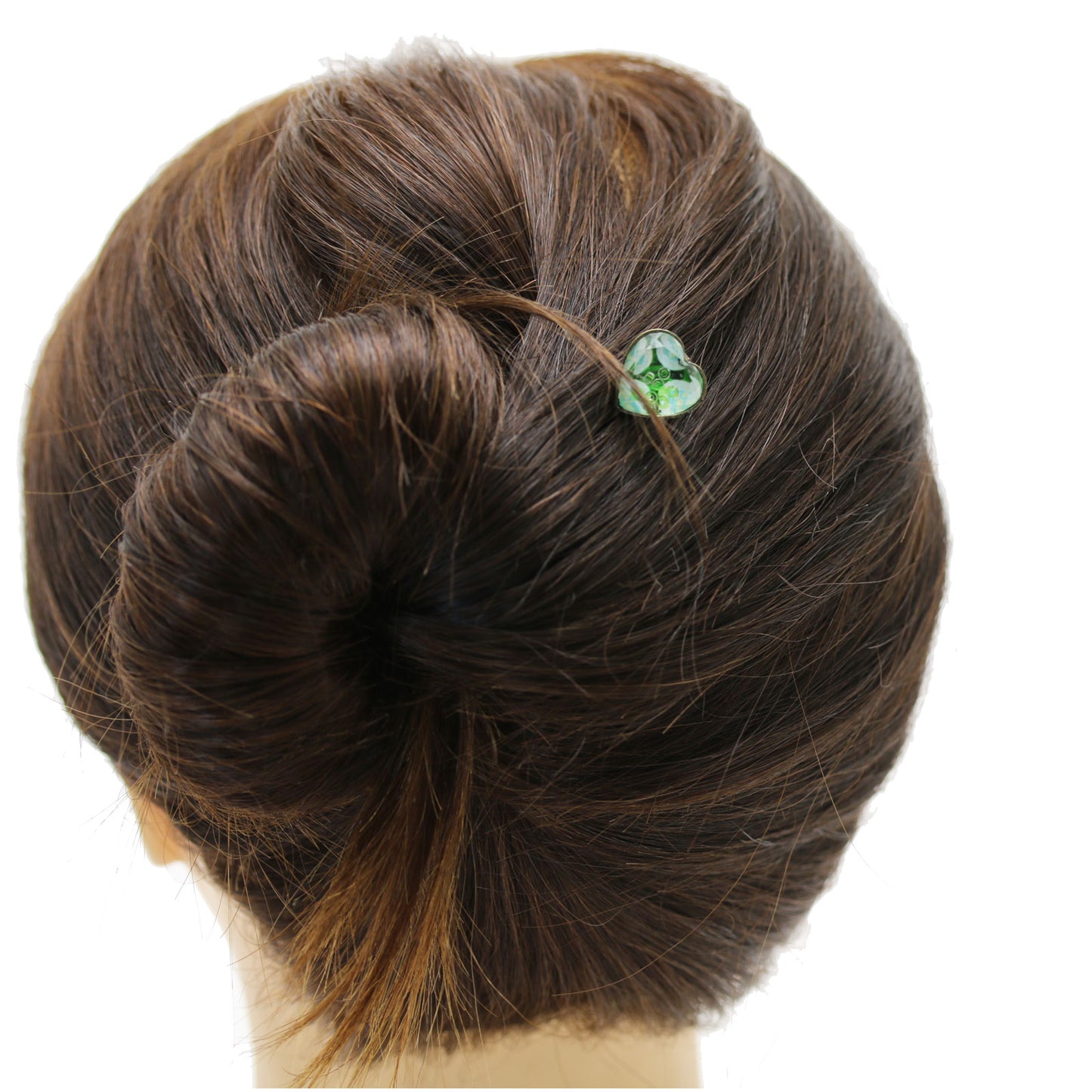 ヘアピン ハート すいか 緑 TAMARUSAN