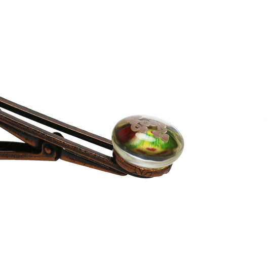 ネクタイピン スイカ 赤 樹脂 TAMARUSAN