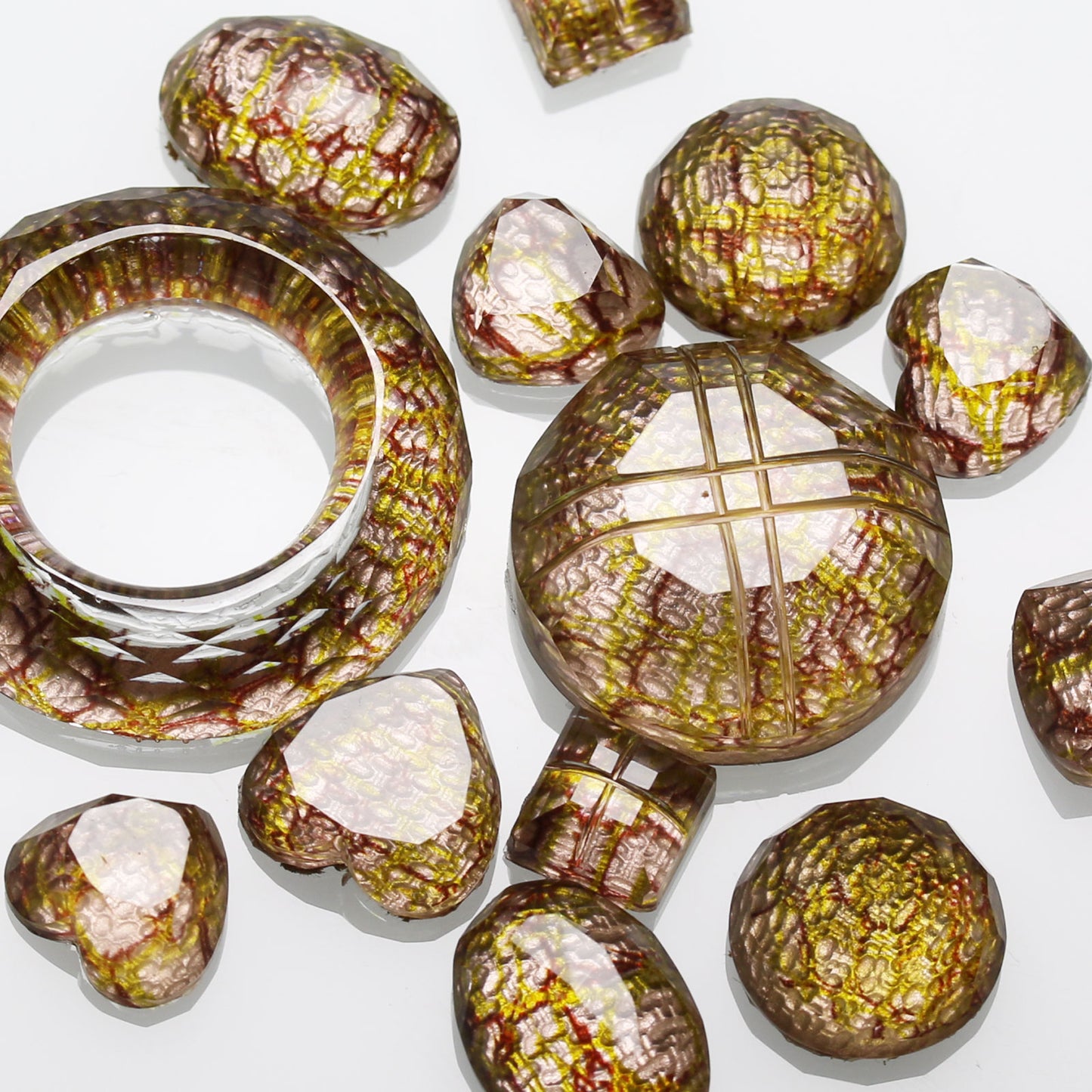 ハットピン ハート ピンク ローズクオーツ TAMARUSAN