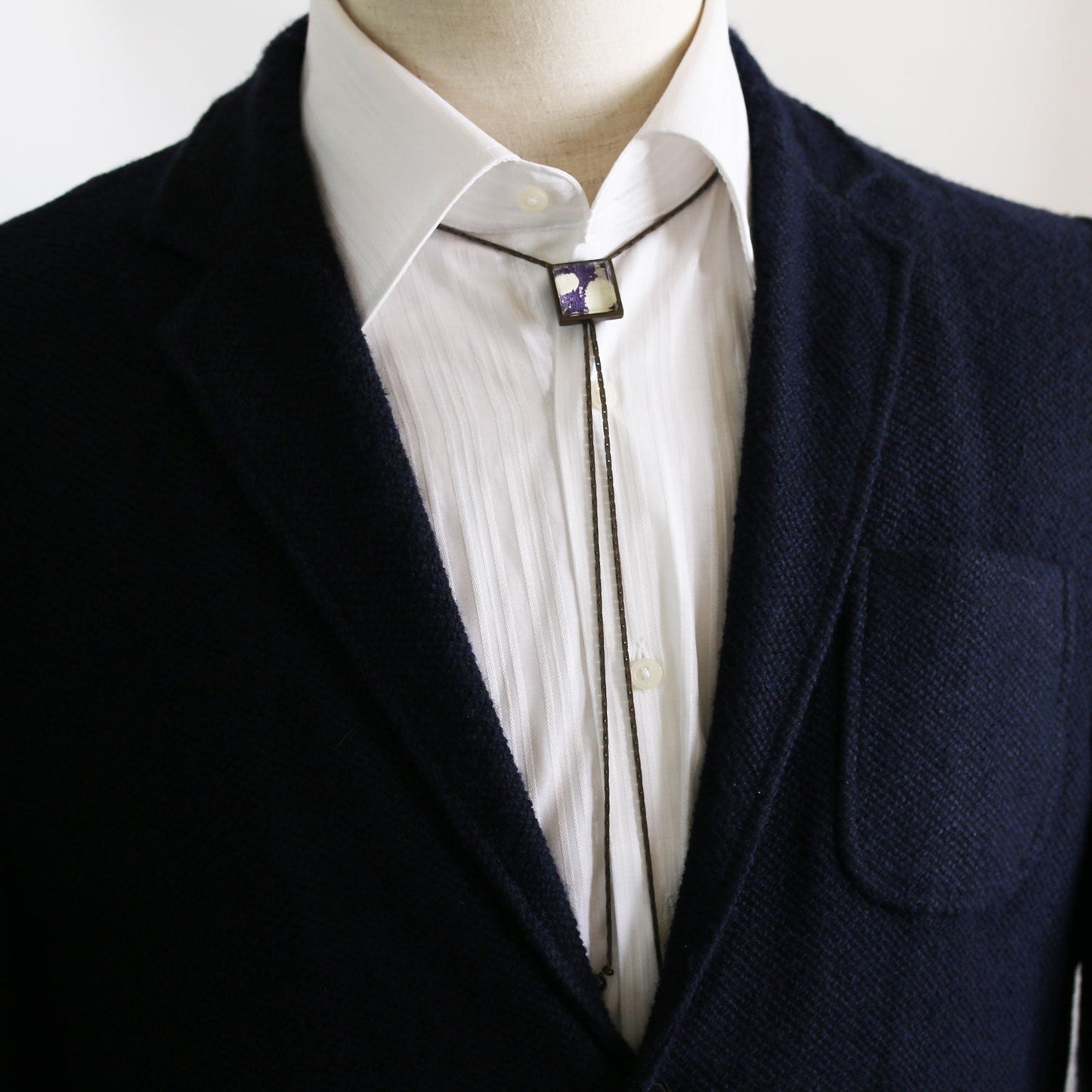 チェーンループタイ 花 ジャングル模様 マルチカラー TAMARUSAN