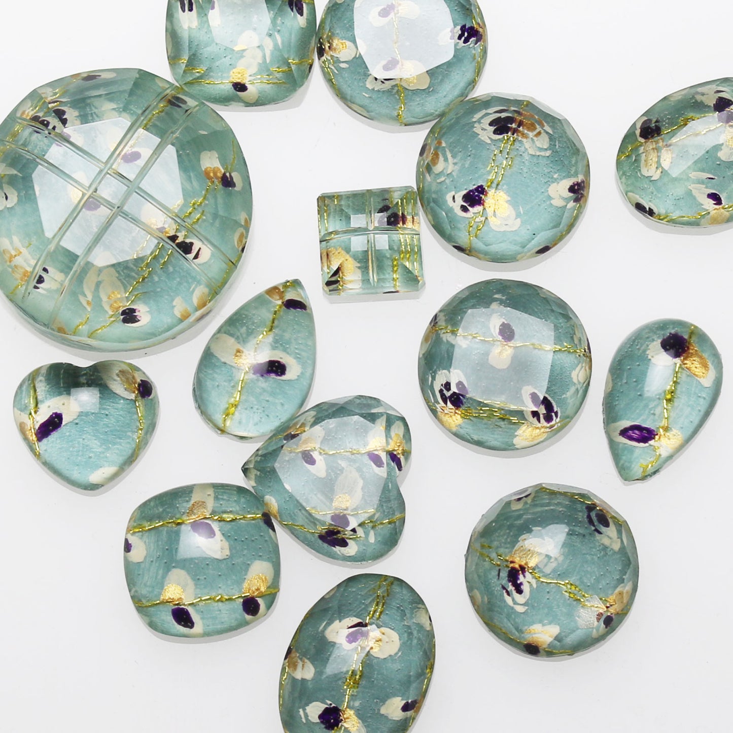 ヘアピン あさぎ色 蝶 和装 TAMARUSAN