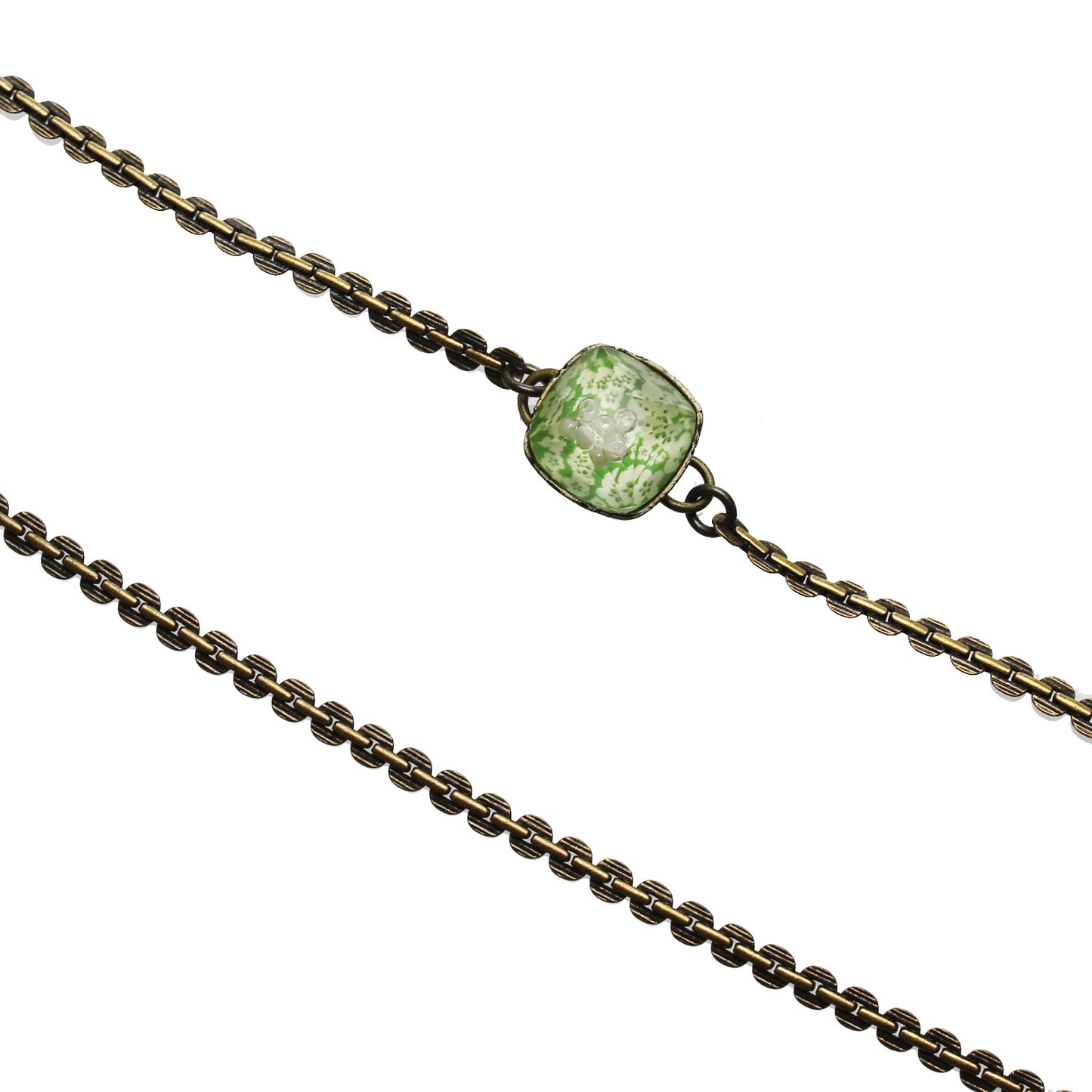 眼鏡チェーン 梅 黄緑 メンズ レディース TAMARUSAN