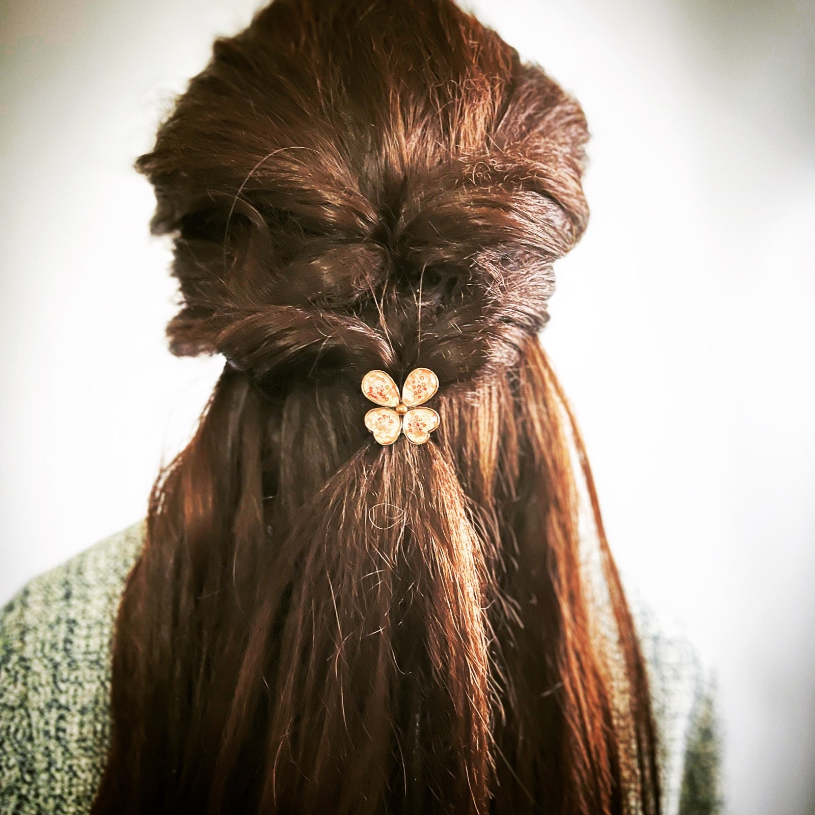 ヘアゴム 蝶 梅 ピンク おしゃれ 人気 TAMARUSAN