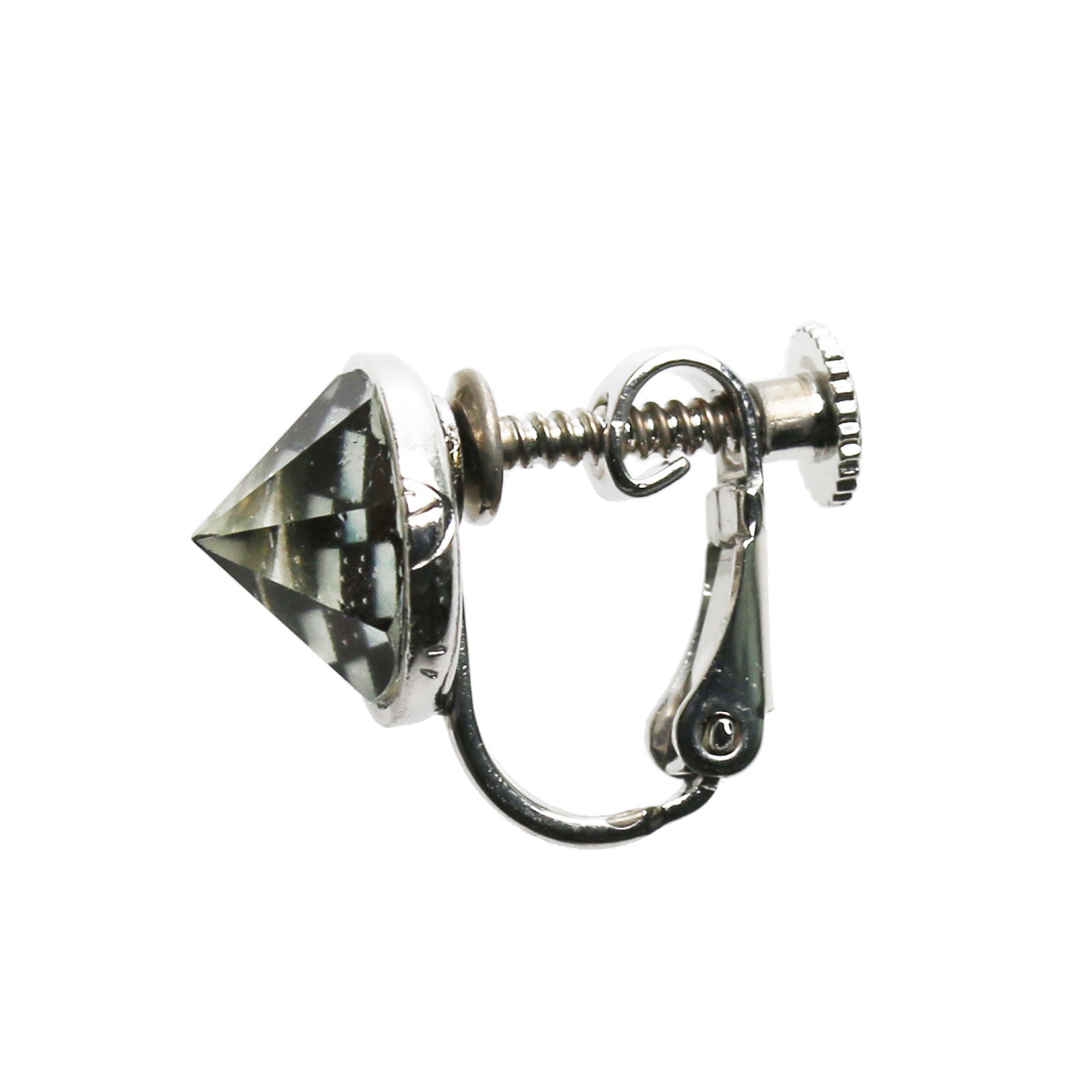 イヤリング シンプル 市松 白黒 TAMARUSAN