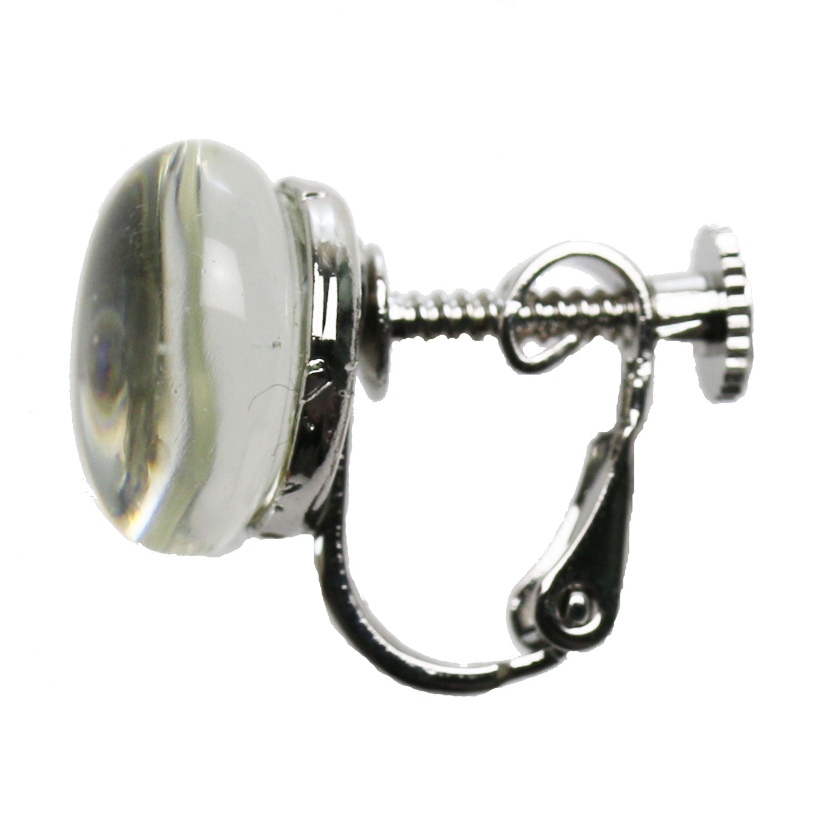 イヤリング 白黒 樹脂 シンプル TAMARUSAN