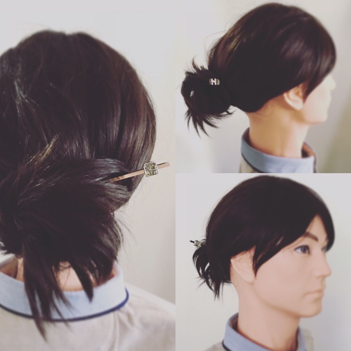 かんざし シンプル 白黒 メンズ TAMARUSAN