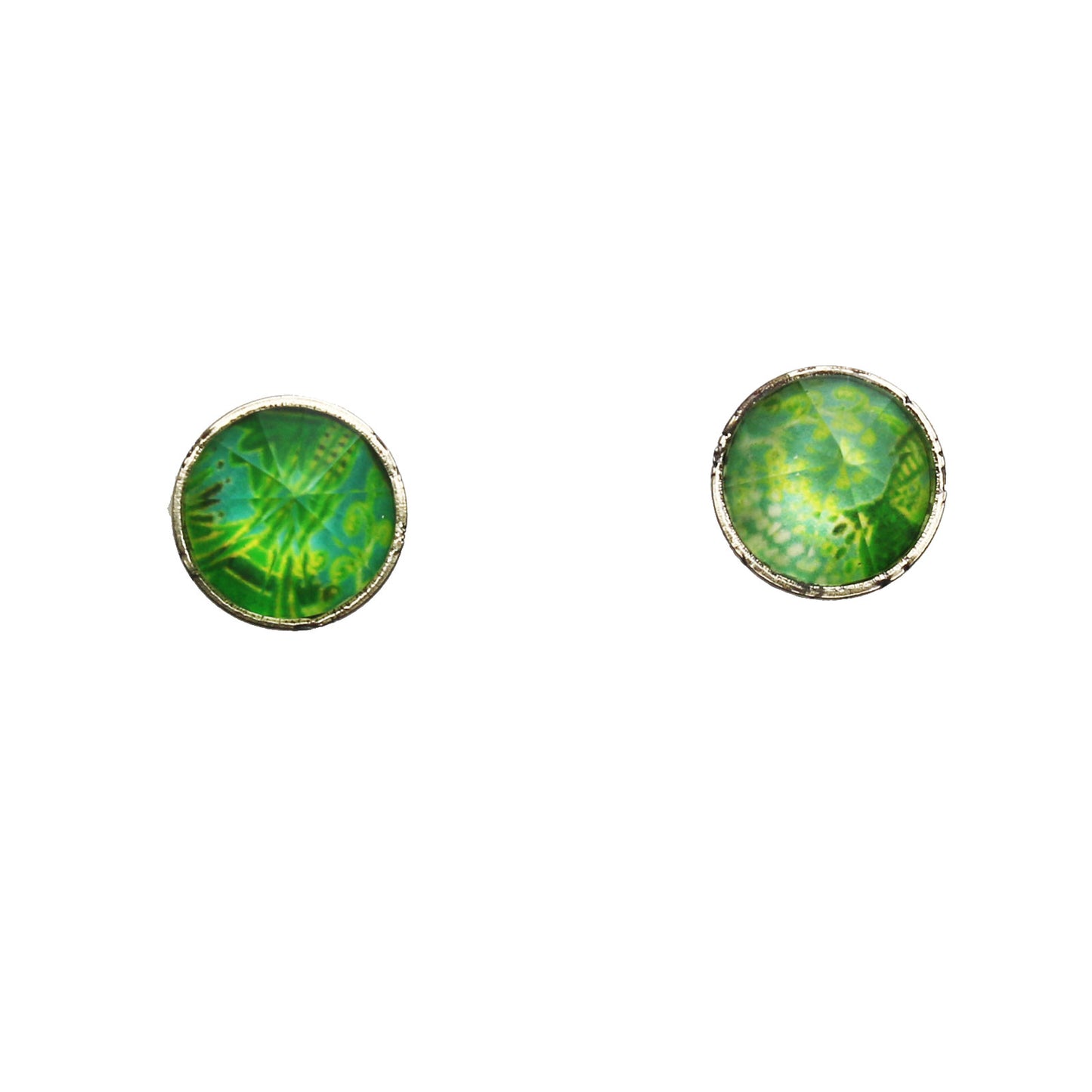 ピアス ユリ 黄緑 軽量 TAMARUSAN