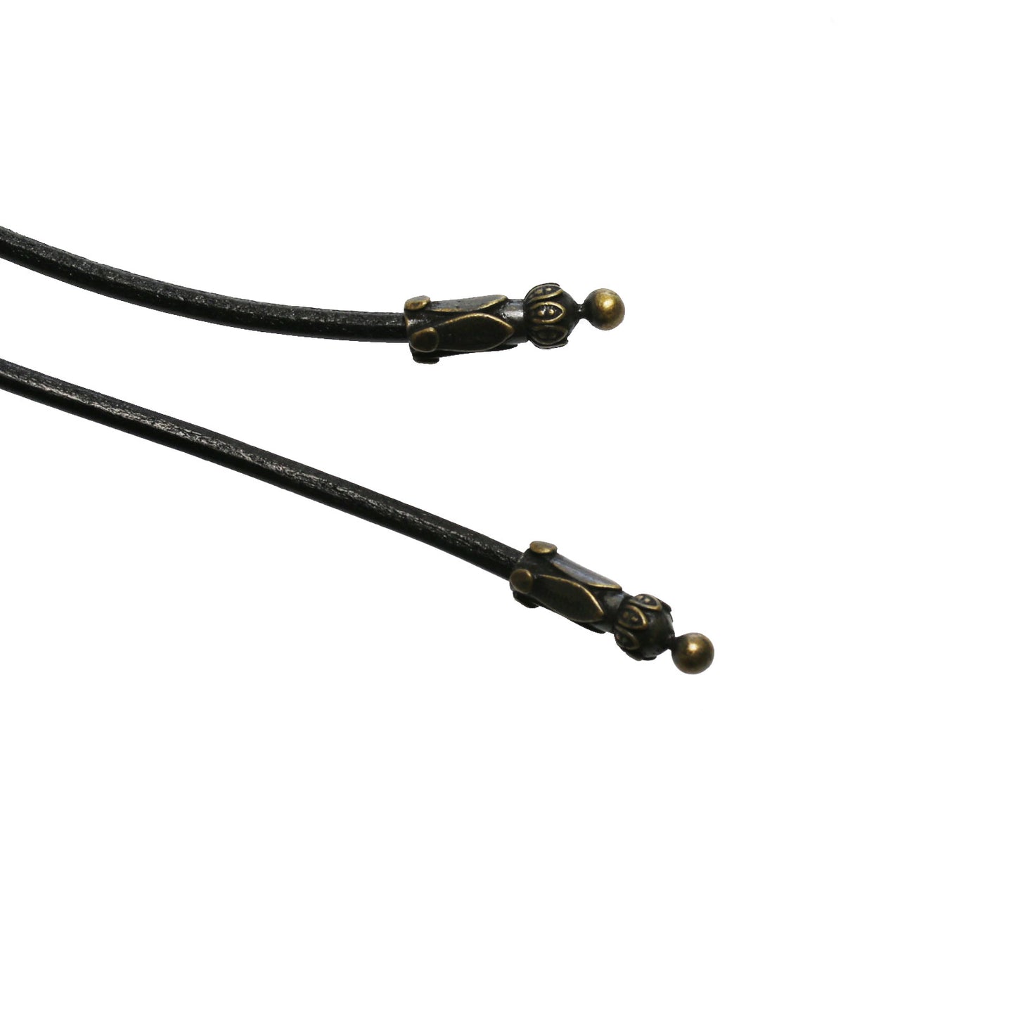 革紐ループタイ 黄緑 ユリ カジュアル ネクタイ TAMARUSAN