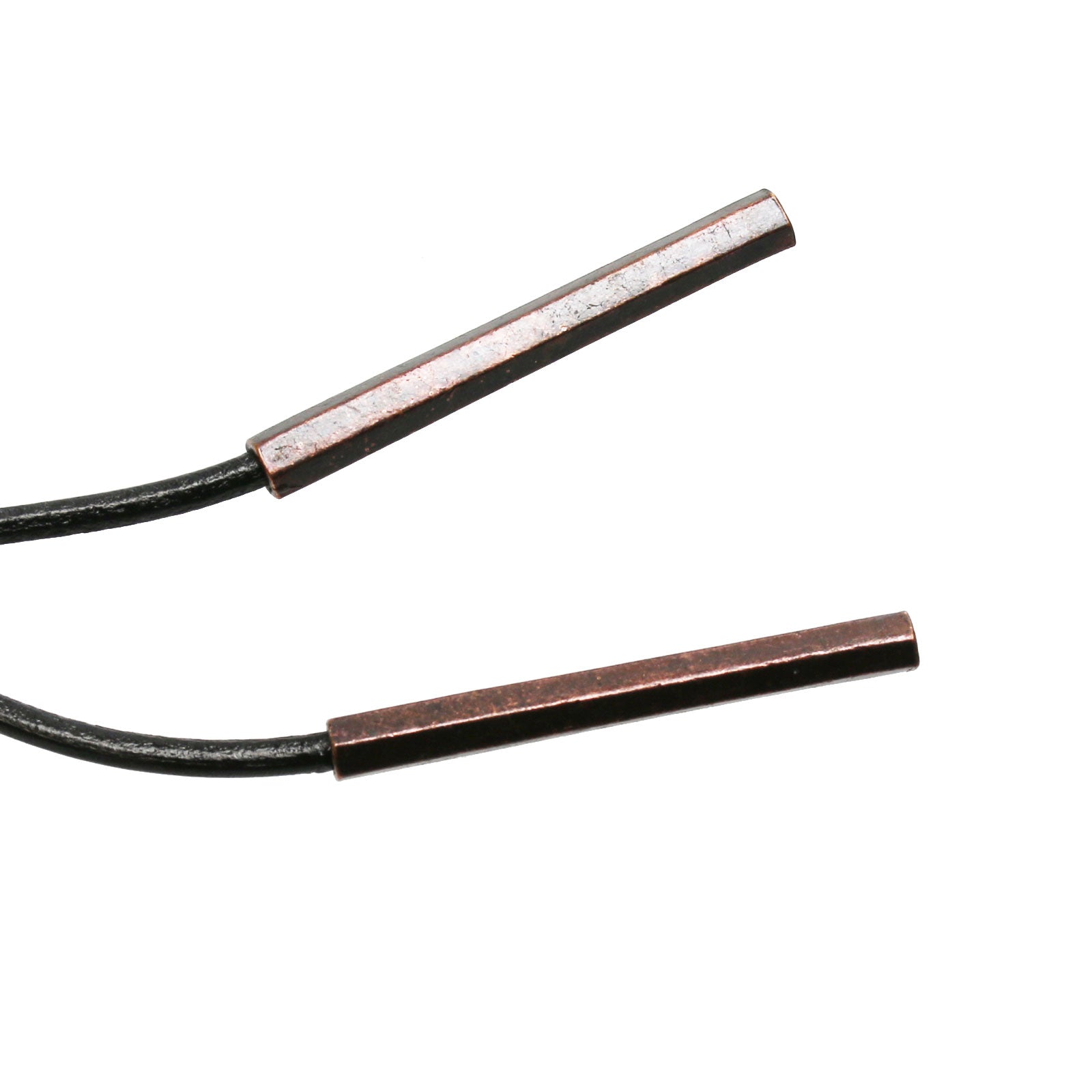 革紐ループタイ ユリ ドーナツ型 白 TAMARUSAN