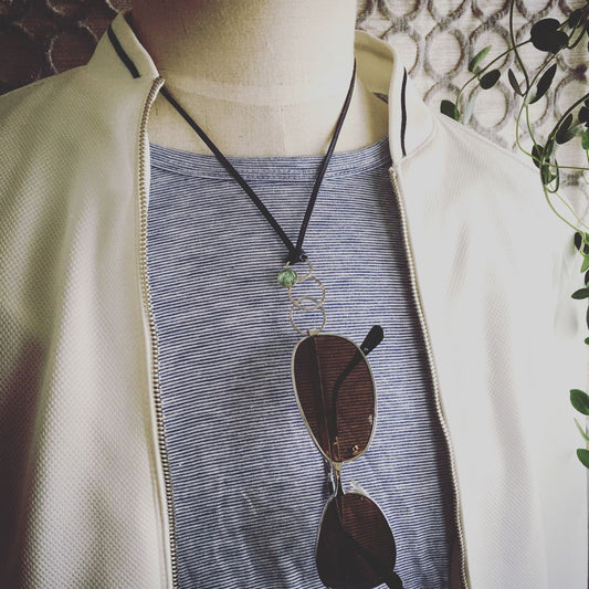 眼鏡ホルダー ネックレス 水色 メンズ レディース TAMARUSAN