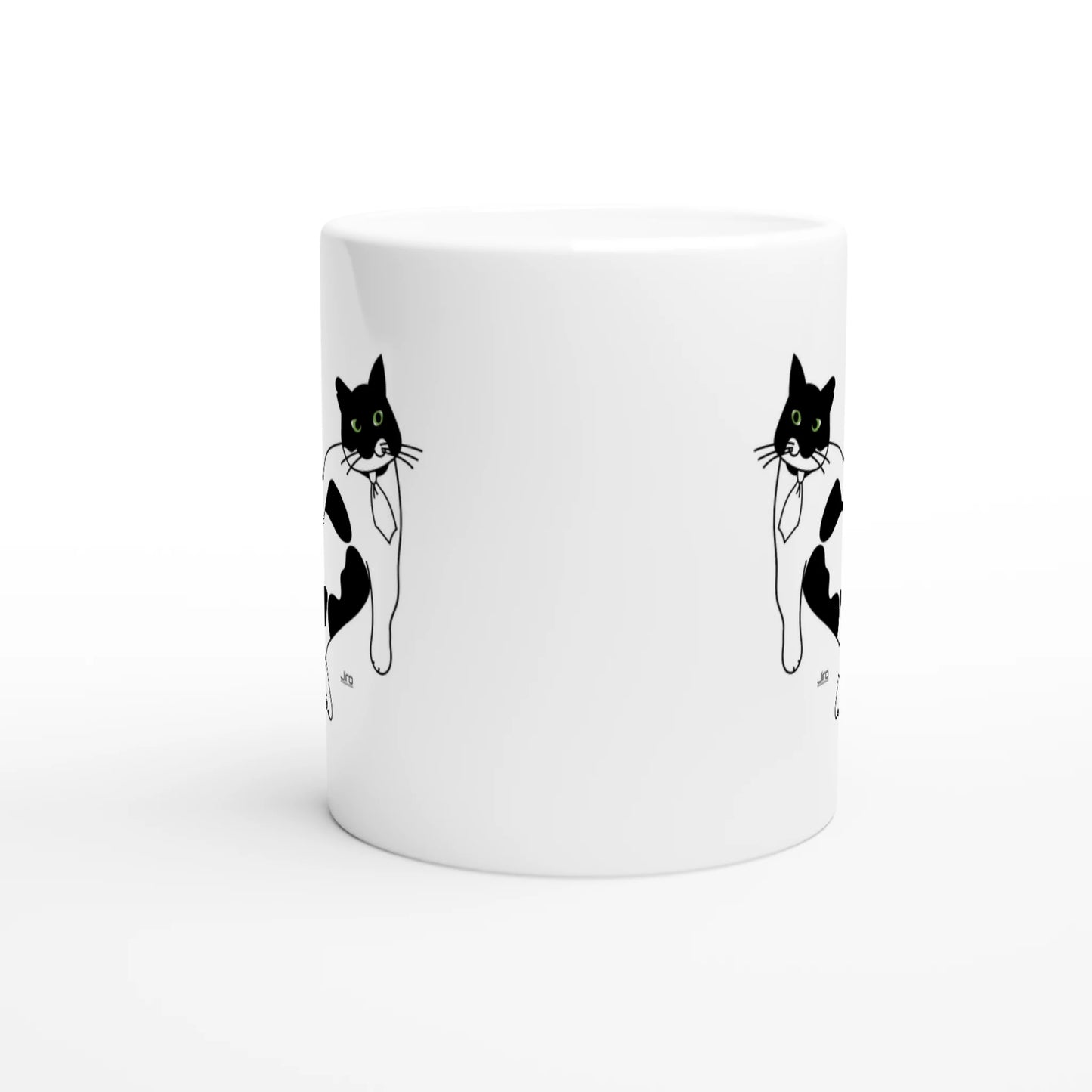 ジローのホワイトマグカップ Print Material