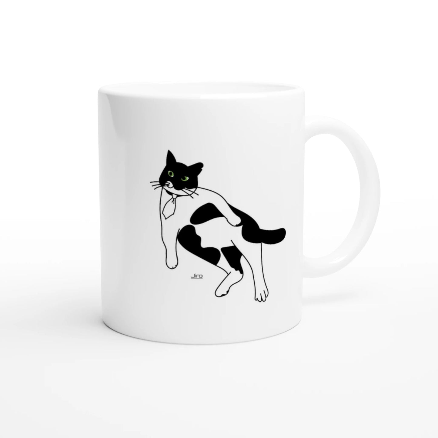 ジローのホワイトマグカップ Print Material