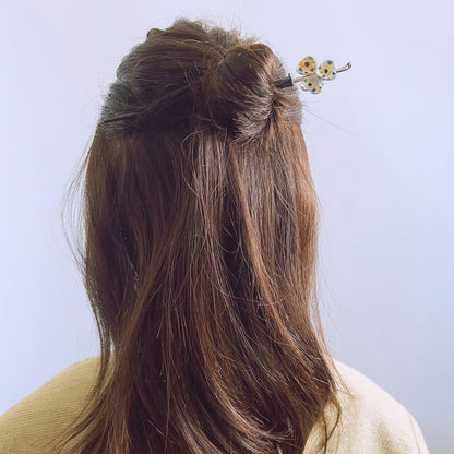 着せ替えかんざし 木 紫陽花 青 花 TAMARUSAN