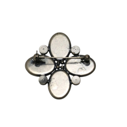 ブローチ 紫陽花 青 TAMARUSAN