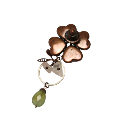 ピンブローチ 紫陽花 ピンク TAMARUSAN