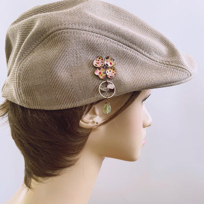 ピンブローチ 紫陽花 ピンク TAMARUSAN