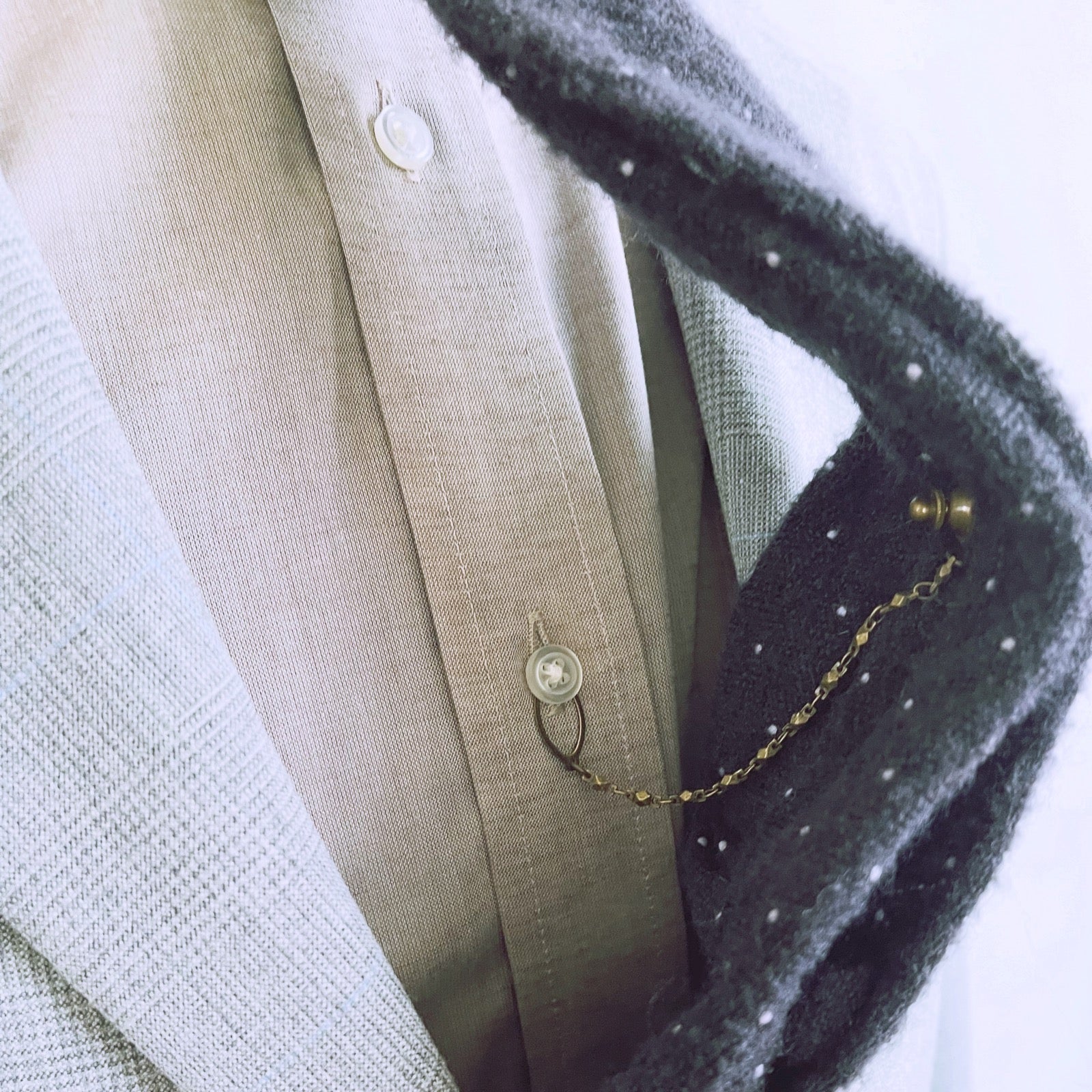 タイタックピン 青 紫陽花 TAMARUSAN