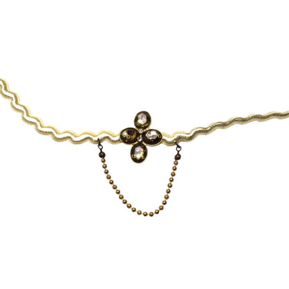 アンクレット ショコラ リボン アンティーク調