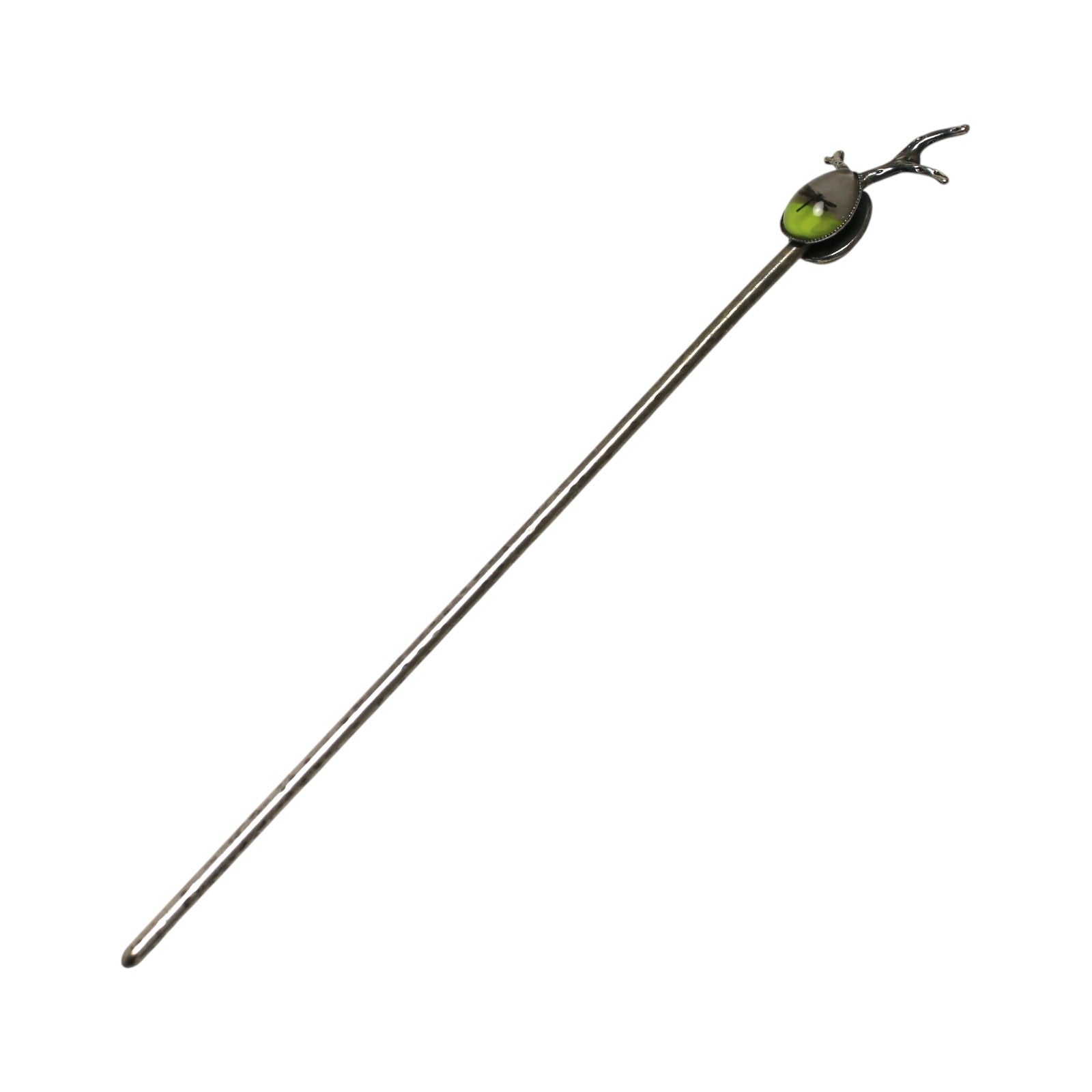 かんざし トンボ フクロウ パステルカラー 一本挿しかんざし