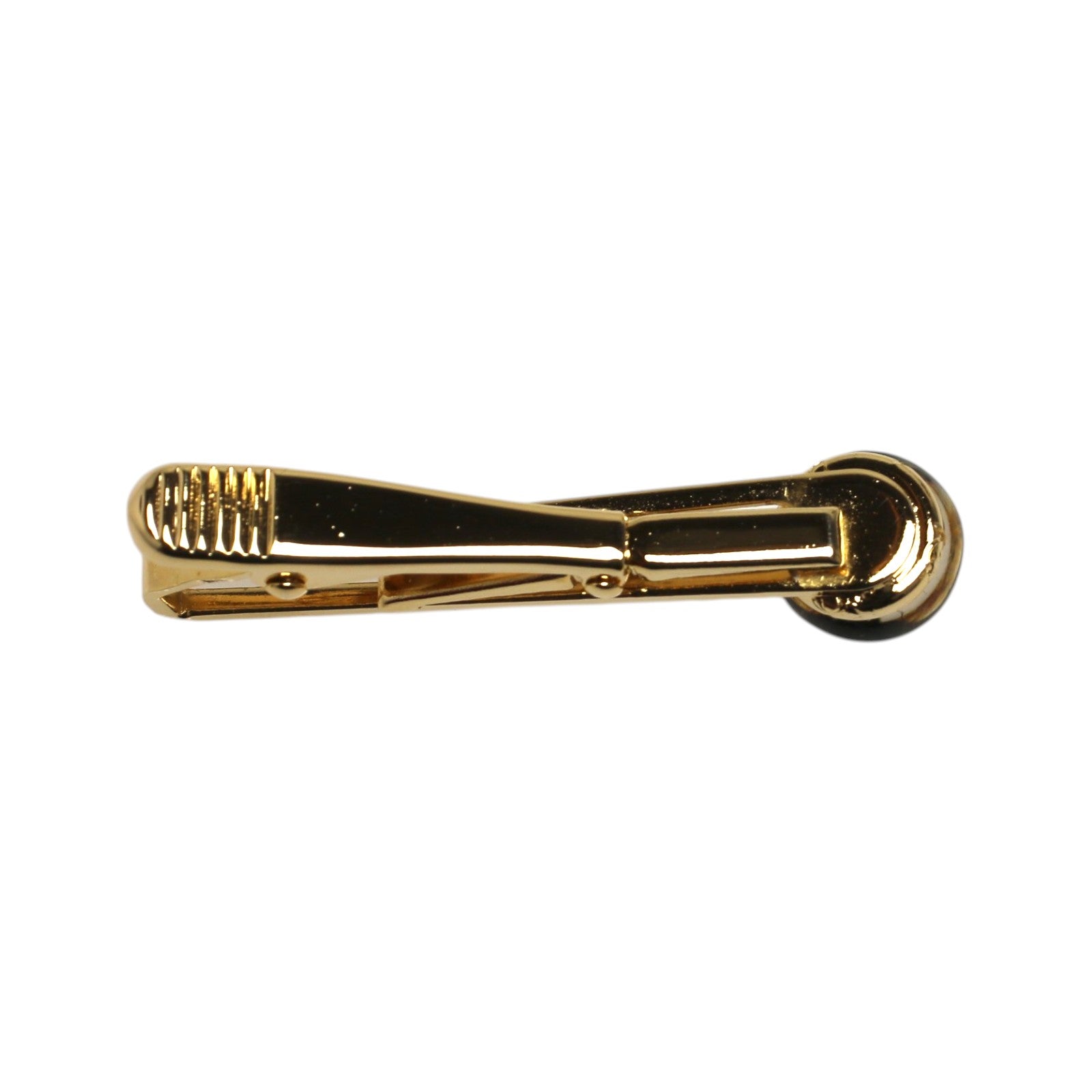 ネクタイピン ふくろう 24k ゴールド ターコイズブルー ネクタイピン