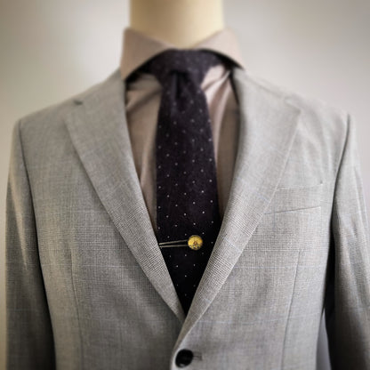 ネクタイピン 緑 丸 贈り物 ネクタイピン