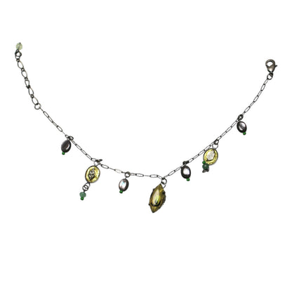 アンクレット グレー シェル イラスト TAMARUSAN