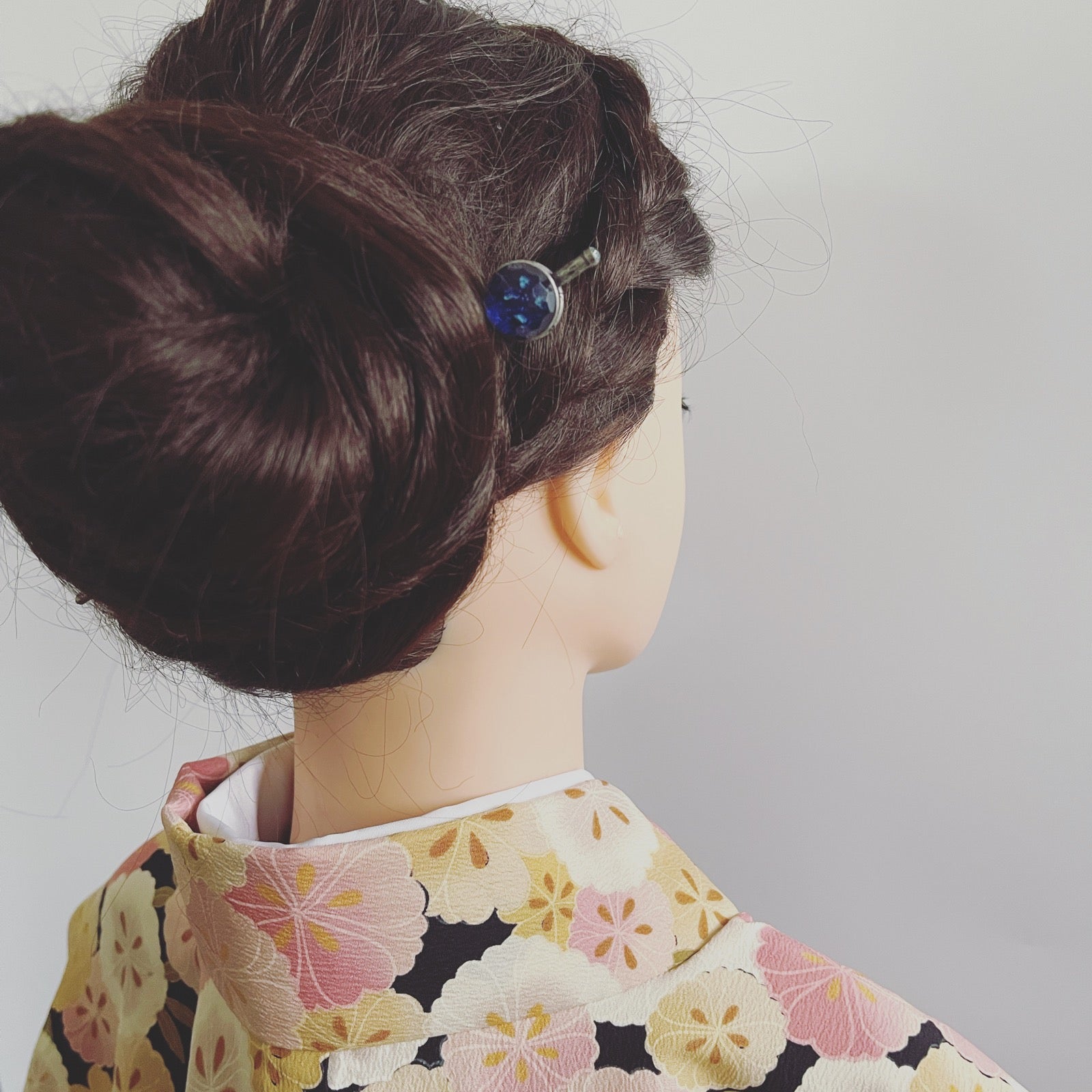 玉かんざし 青 和装 ヘアアクセサリー TAMARUSAN