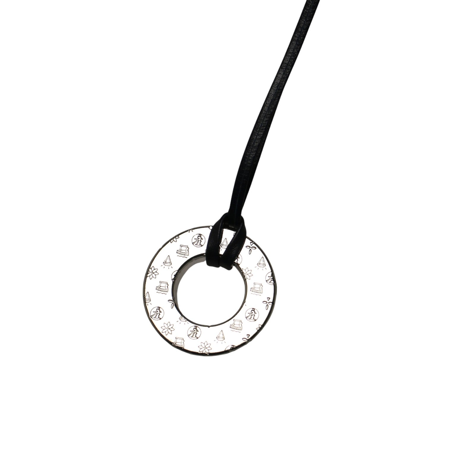 革紐 眼鏡ホルダー ヤモリ 水色 ネックレス 眼鏡ホルダー