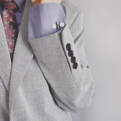 カフスボタン ハンミョウ グレー 昆虫 TAMARUSAN